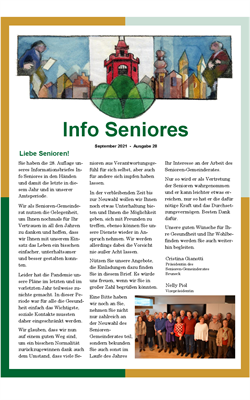 Info Seniores n. 28 - settembre 2021
