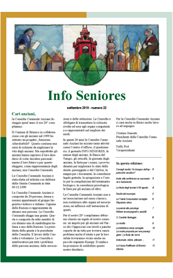 Info Seniores n. 22 - settembre 2019
