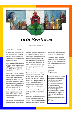 Info Seniores n. 17 - gennaio 2018