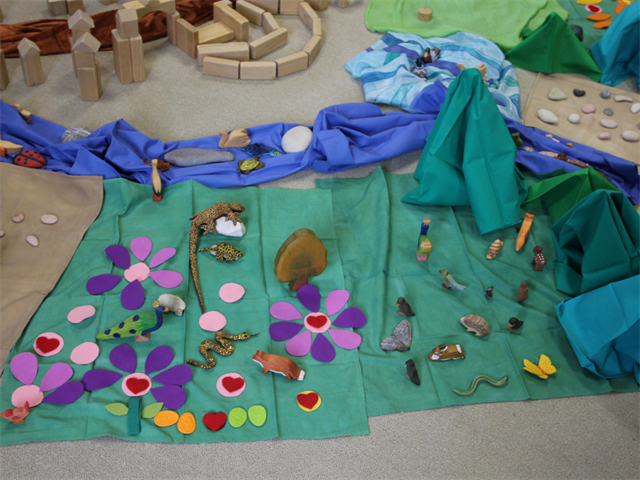 Spiel- und Lernmaterial für Kindergartenkinder